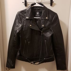 BNWT Genuine leather moto  jacket